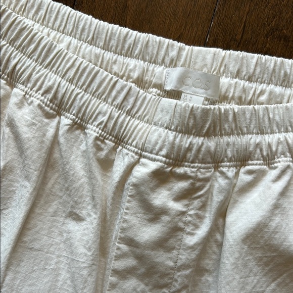 COS Cream Elastic Waist  Twill Joggers Men's M - Picture 3 of 7